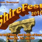 Shirefest: June 24th-26th