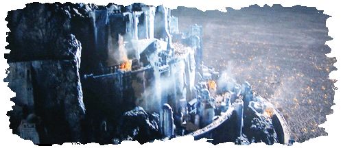 Minas Tirith under attack